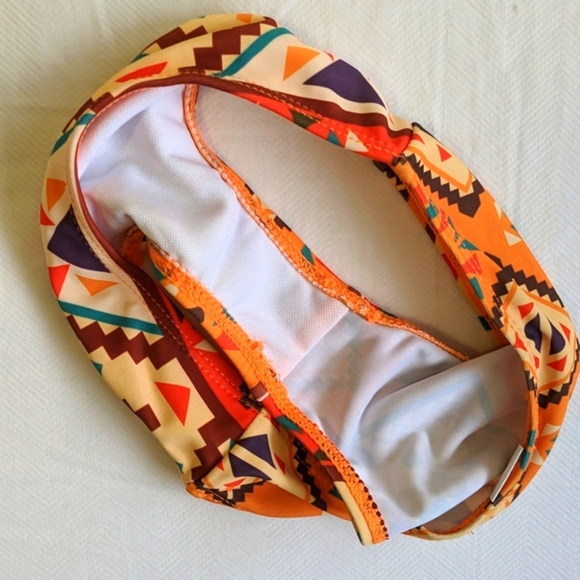 aztec print bikini 2 piece swimsuit 2T toddler girls - Picture 7 of 7